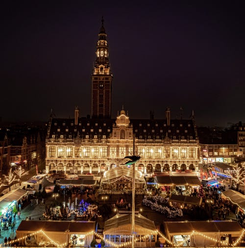 De Leuvense Kerstmarkt