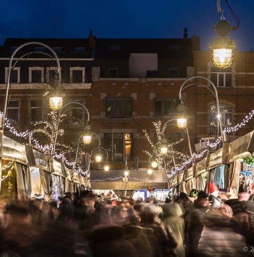 De Leuvense Kerstmarkt